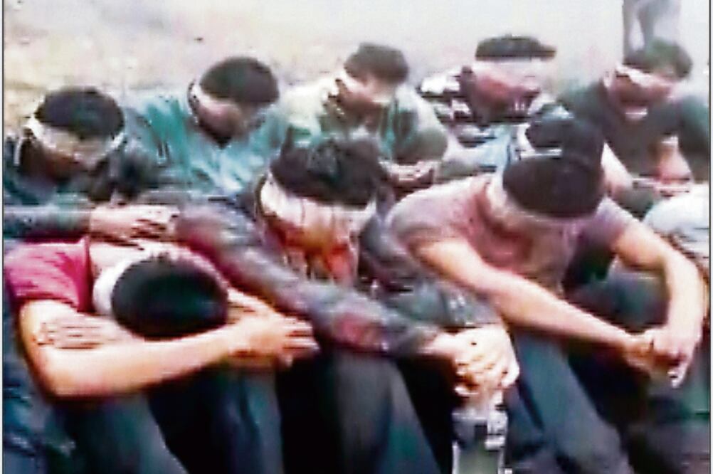 En enero pasado, 22 personas fueron privadas de su libertad por Los Tequil eros , en el municipio de Arcelia, colindante a Ajuchitlán (ARCHIVO. EL UNIVERSAL)