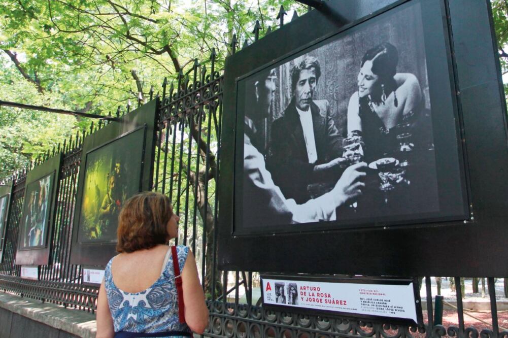 Tercera exposición que realiza AMACC en esta galería abierta. (EFE)