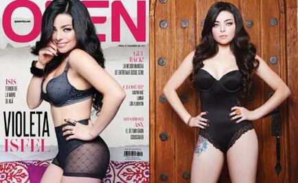 Violeta Isfel shows her sexier side