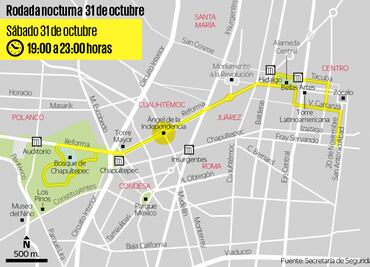 Realizan cortes viales por festejos de Día de Muertos