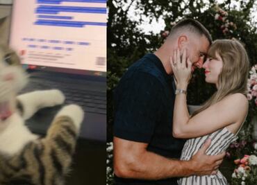 Taylor Swift y Travis Kelce anuncian su compromiso; usuarios reaccionan con los mejores memes