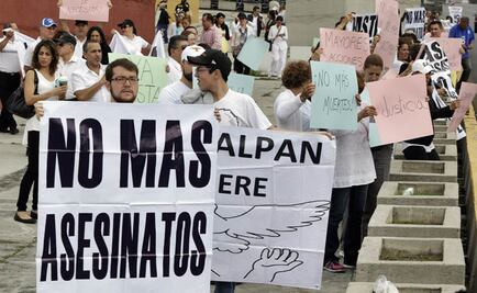 Protestan en Satélite contra la inseguridad