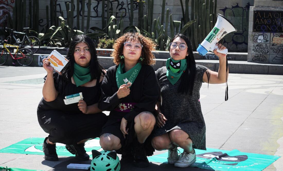 “Michis aborteros”, colectiva que acompaña a mujeres en procedimientos con Misoprostol. Fotos: de Brenda Martínez