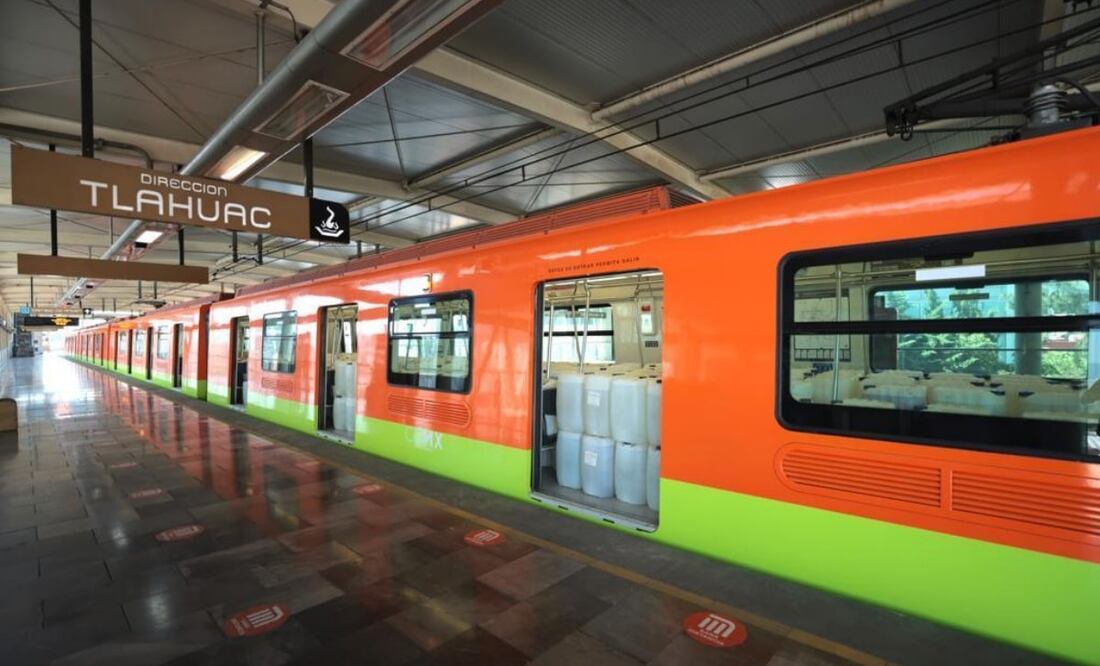 Reabrirán tramo de la Línea 12 que va de las estaciones Tezonco a Tláhuac. Foto: Especial