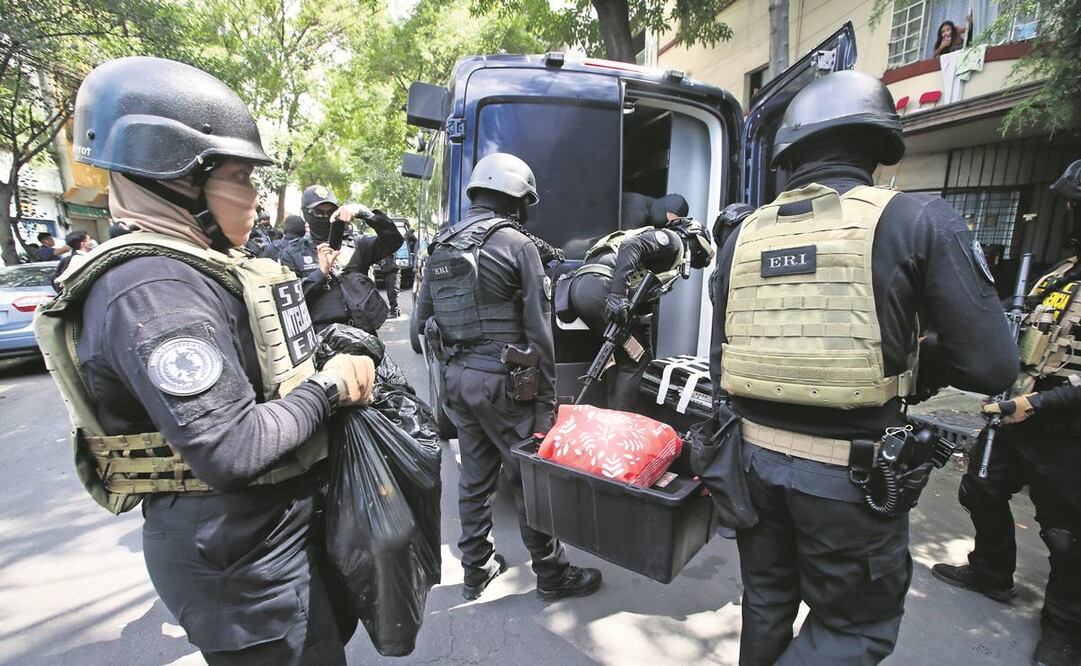 Varios cateos se libraron en call centers contra una red de montadeudas el pasado 17 de agosto. Foto: Archivo EL UNIVERSAL 