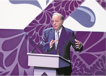 Slim envía mensaje de apoyo a AMLO tras amenazas de aranceles de Trump