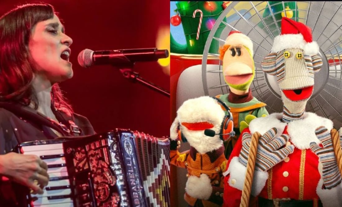 Julieta Venegas participará en la película "31 Minutos: Calurosa Navidad" Foto: OCESA/ Captura de pantalla (@PrimeVideoMX)