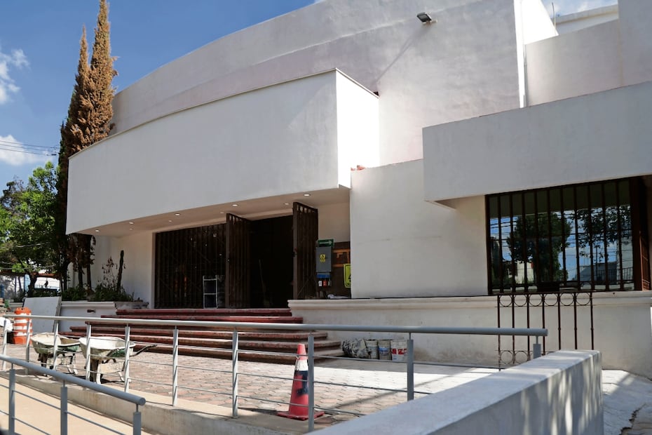 El Multiforo Tlalpan se encuentra en remodelación, sin embargo se desconoce la inversión y si son obras ejecutadas por la alcaldía. Foto: CARLOS MEJÍA/EL UNIVERSAL