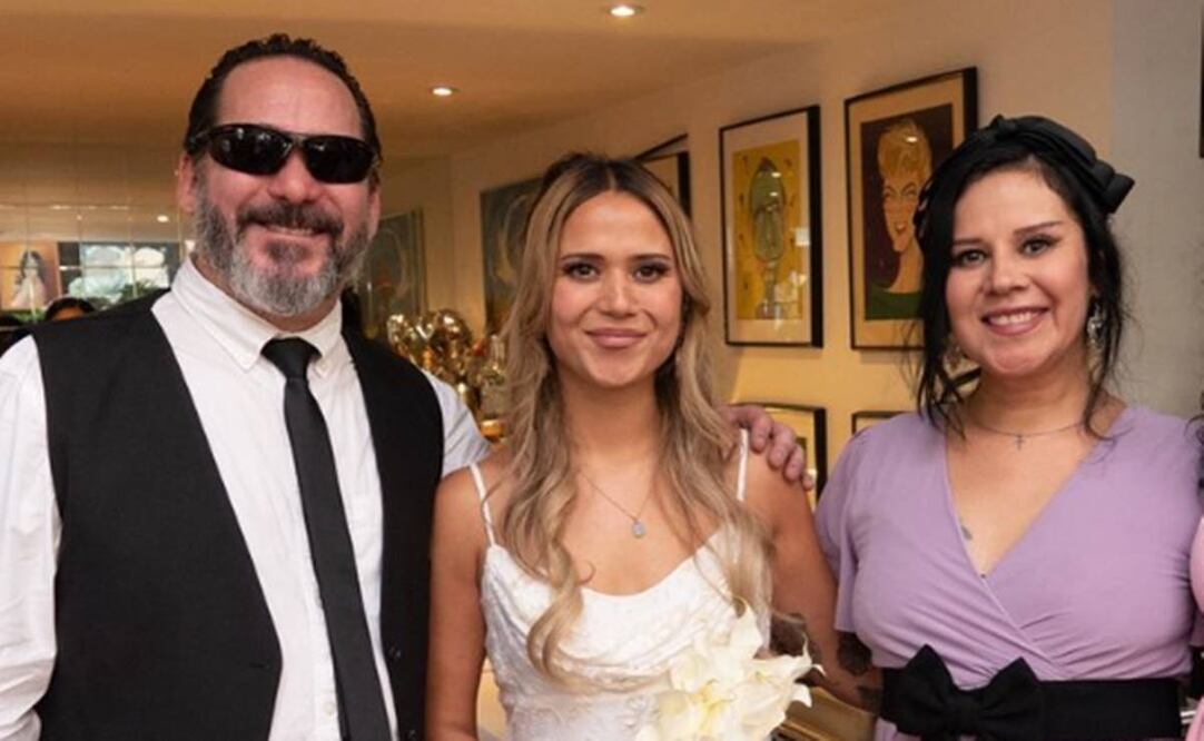 Luis Enrique Guzmán y sus dos hijas. Las jóvenes son producto del primer matrimonio de Luis Enrique Guzmán Pinal con Viridiana, quien fuera su pareja por muchos años. Fotos: Instagram.