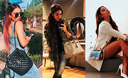 Esto cuesta la costosa colección de bolsos de Danna Paola