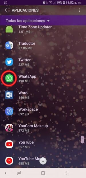Cómo limpiar el caché de WhatsApp