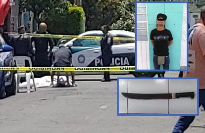 Riña entre familiares termina con un muerto a machetazos en la Venustiano Carranza