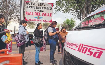 Transporte rosa; “Se sienten más seguras si va una mujer”