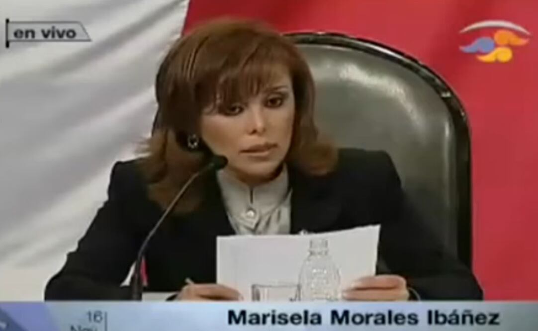 Marisela Morales Ibáñez busca ser ministra de la Corte. Foto: captura de pantalla