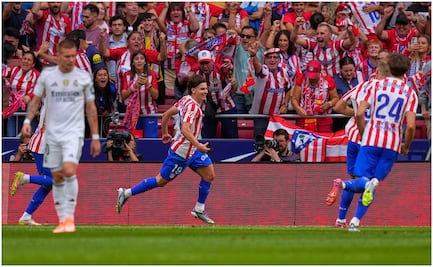 Atlético de Madrid corta la racha triunfal del Real Madrid con una abultada goleada (5-2)