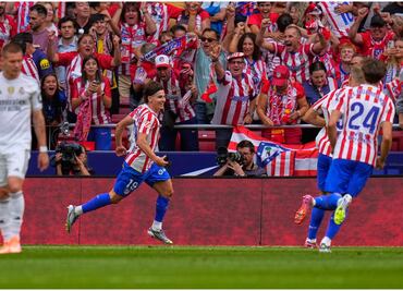 Atlético de Madrid corta la racha triunfal del Real Madrid con una abultada goleada (5-2)
