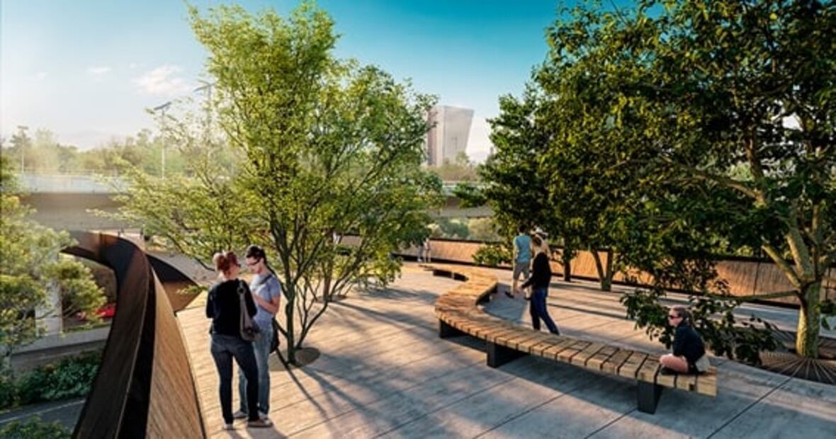 Así será la Calzada Flotante del Bosque de Chapultepec