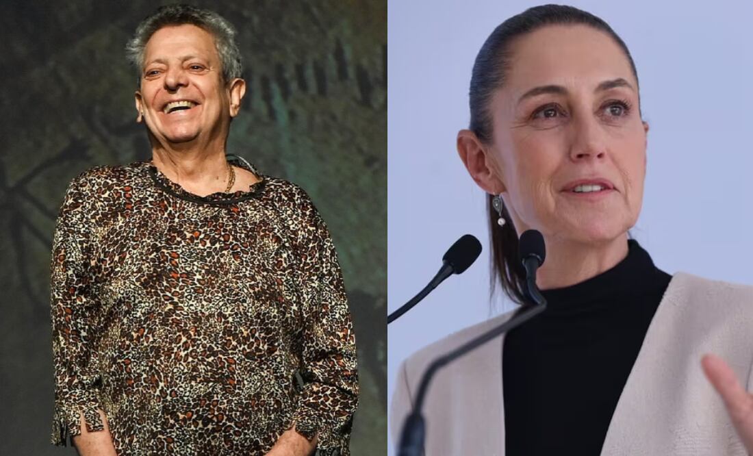 El comediante habló sobre la actual mandataria de México. Foto: Instagram, EL UNIVERSAL.