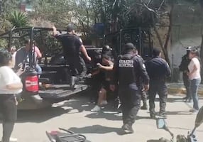 Enfrentamiento entre autoridades y habitantes de San José Río Hondo, Naucalpan, deja al menos 8 detenidos; se oponen a obra