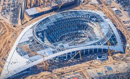 Trabajador en el nuevo estadio de la NFL da positivo de coronavirus