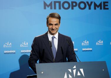 Greek conservative Kyriakos Mitsotakis sworn in as Prime Minister