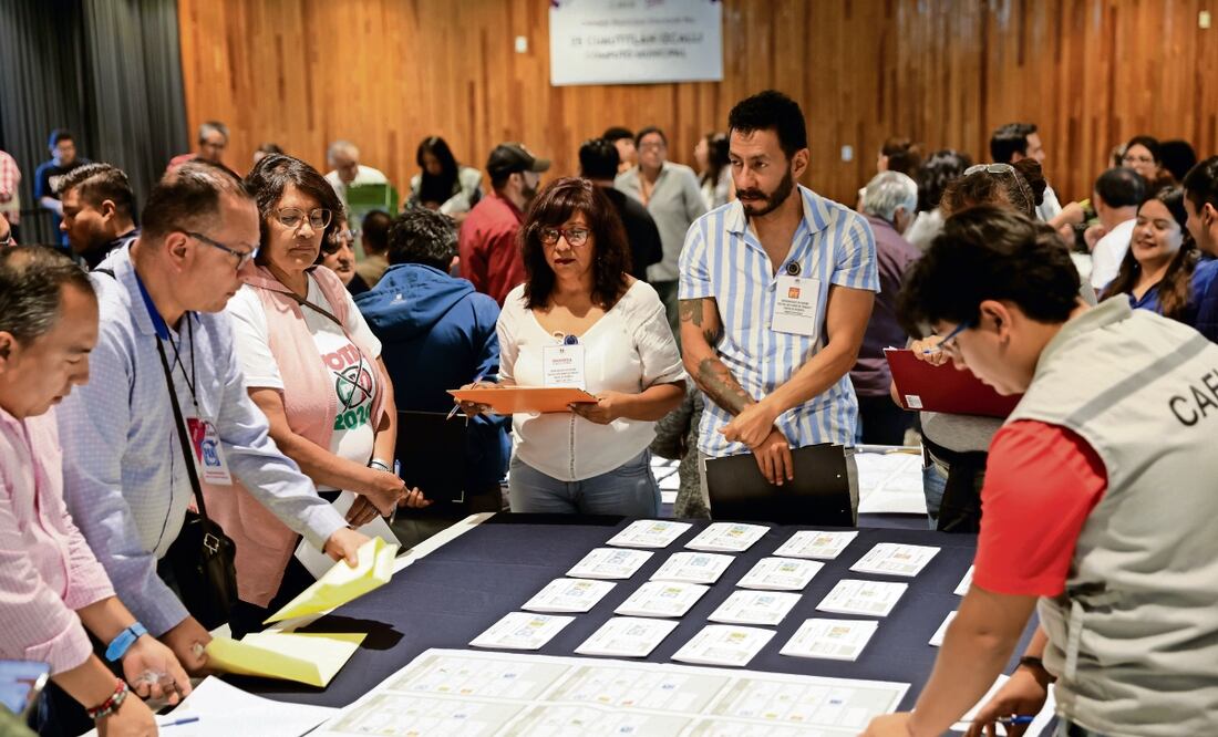 El IEEM concluyó con 93% de los cómputos municipales. Foto: Jorge Alvarado | El Universal