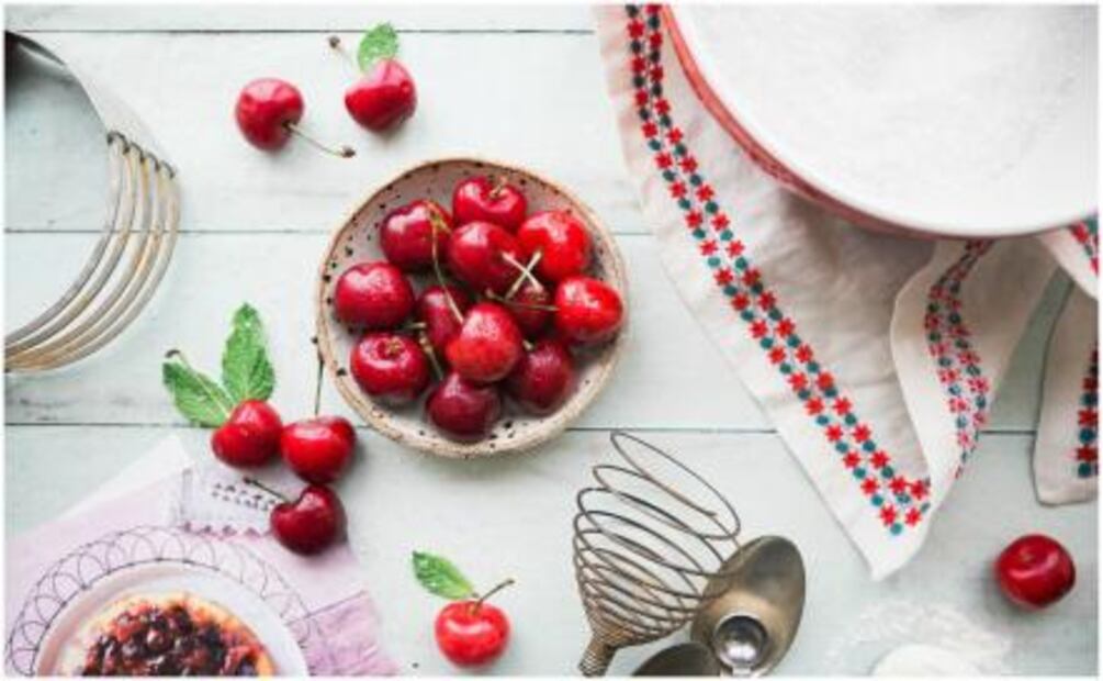 Prepara el mejor panqué de cereza sin azúcar añadida