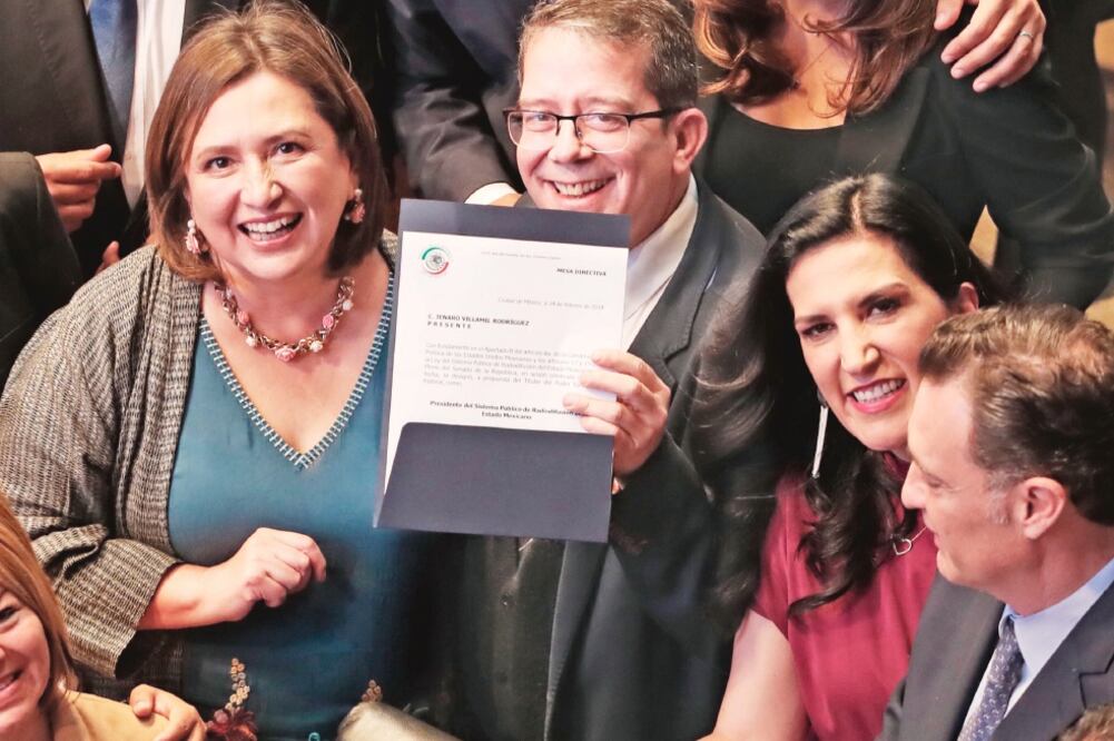 Ratificado. Jenaro Villamil fue propuesto por AMLO para encabezar el Sistema Público de Radiodifusión del Estado Mexicano. Foto: BERENICE FREGOSO. EL UNIVERSAL