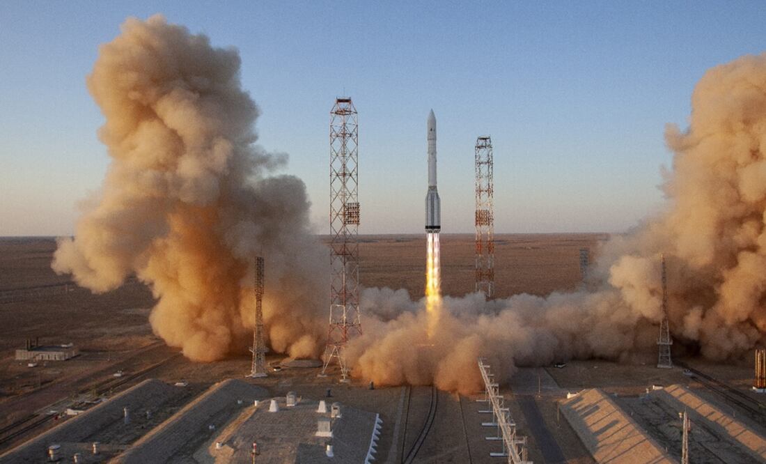 Módulo Naúka en Baikonur, Kazakhstan Foto: AP