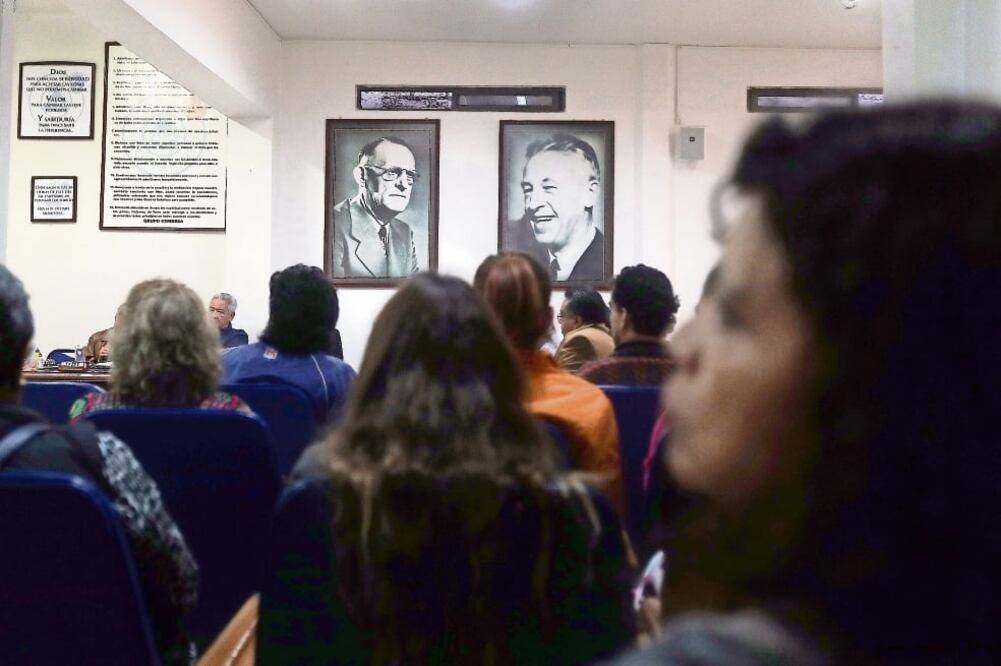 El Movimiento Internacional 24 Horas de Alcohólicos Anónimos conmemoró ayer el 41 aniversario de la fundación de su primer grupo (JUAN CARLOS REYES. EL UNIVERSAL)