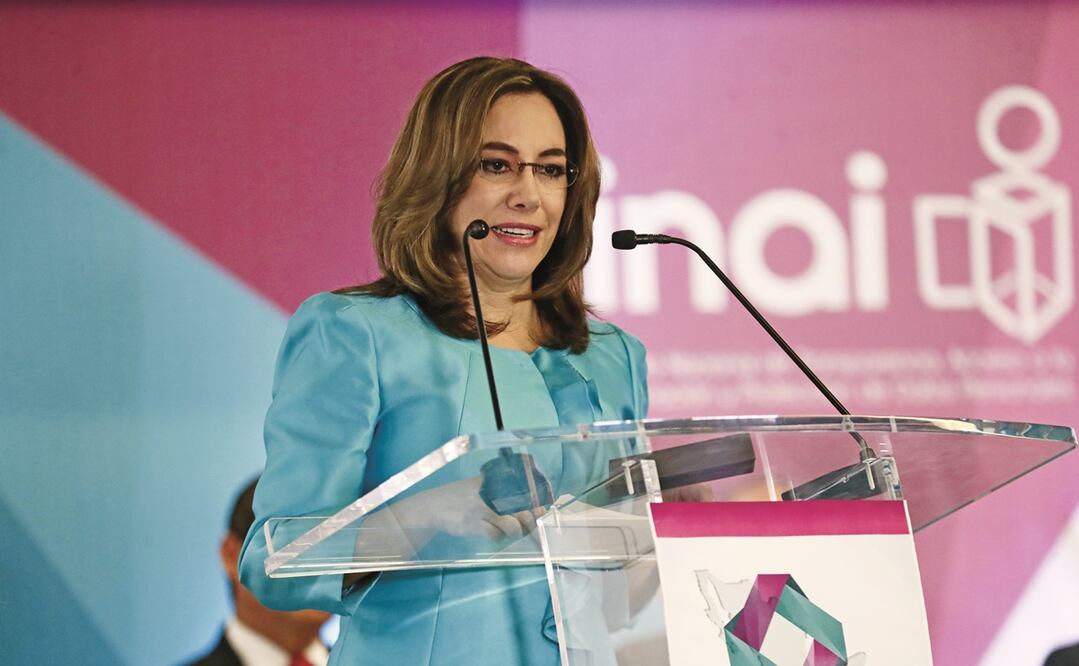 La presidenta del Inai, Blanca Lilia Ibarra Cadena, encabezó la inauguración de la décimo séptima Semana Nacional de Transparencia, en Zacatecas. Foto: ARCHIVO EL UNIVERSAL
