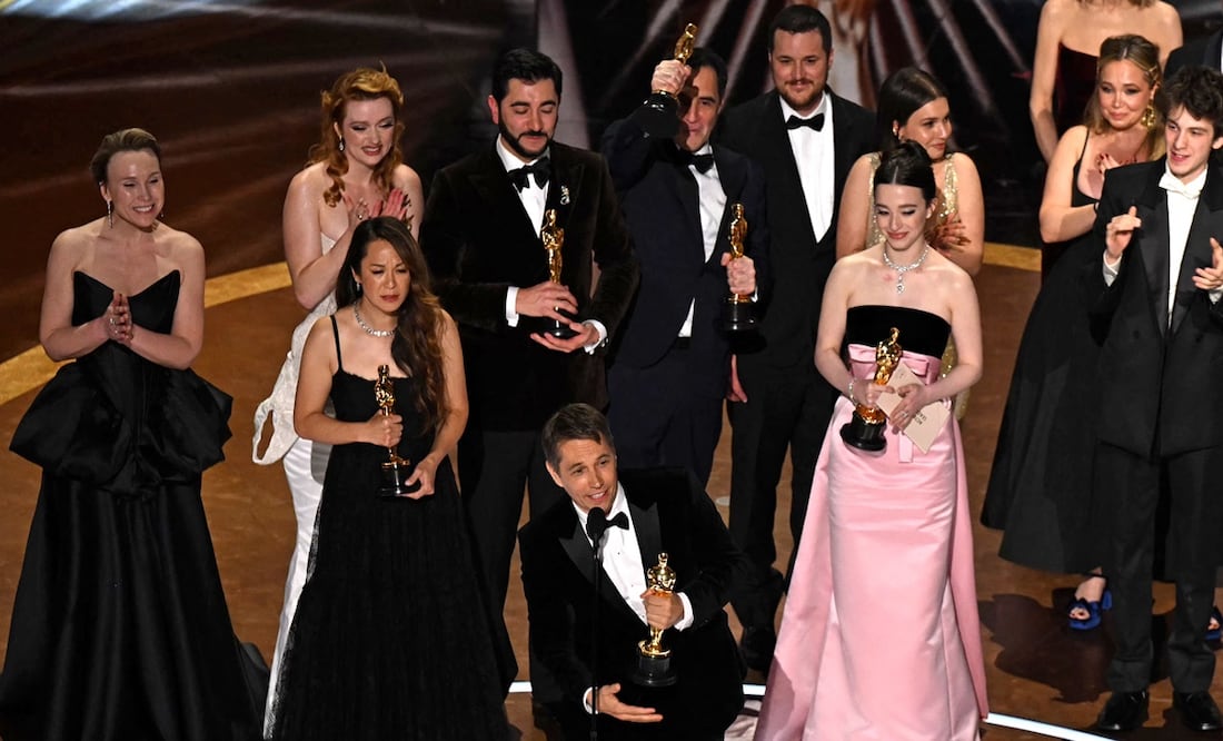 La cinta protagonizada por Sean Baker fue la ganadora de la noche. Foto: AFP