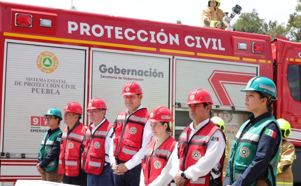 Más de un millón y medio de personas se sumaron al Simulacro en Puebla. (19/09/2026). Foto: especial