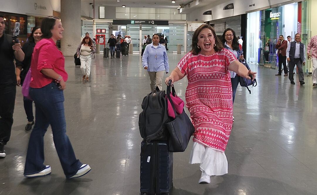 Xóchitl Gálvez Ruiz, candidata presidencial de PAN, PRI y PRD. Foto: Berenice Fregoso / EL UNIVERSAL