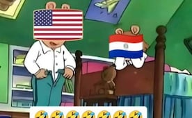 Paraguay es víctima de los MEJORES MEMES tras ser humillado por Estados Unidos
