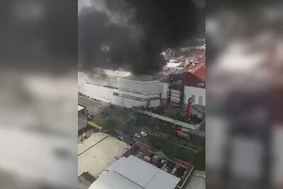 Sin lesionados por incendio en Galerías Coapa, dice Protección Civil