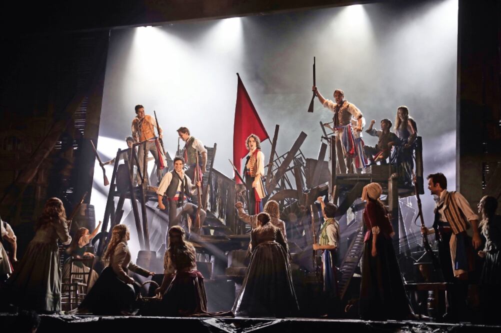 Un grito de libertad que un grupo de jóvenes emitió en la Francia de 1832 (FOTOS: LUIS CORTÉS. EL UNIVERSAL)