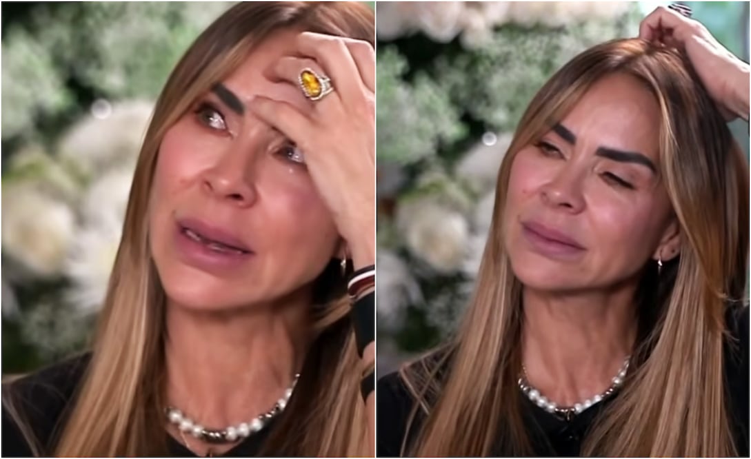 Aylín Mujica en su entrevista, emitida el jueves 23 de julio, en "La mesa caliente", programa de Telemundo.
Fotos: YouTube