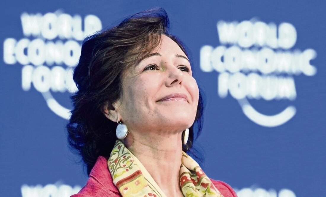 Mensaje. La presidenta de Santander, Ana Botín, señaló: “La reforma pendiente, la que no puede esperar, es la de la educación”. (Archivo. EL UNIVERSAL)