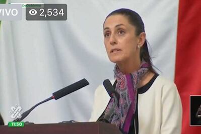 Claudia Sheinbaum anuncia la desaparición definitiva del cuerpo de Granaderos