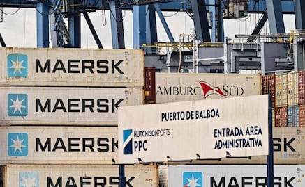Multinacional china CK Hutchison advierte a Maersk con acciones legales; es por el control de puertos del Canal de Panamá