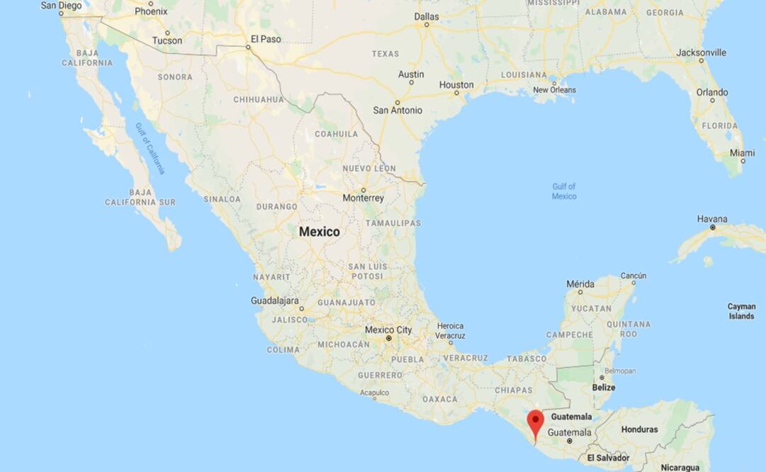 Mexico is known for being prone to strong and devastating earthquakes - Photo: Taken from Google Maps