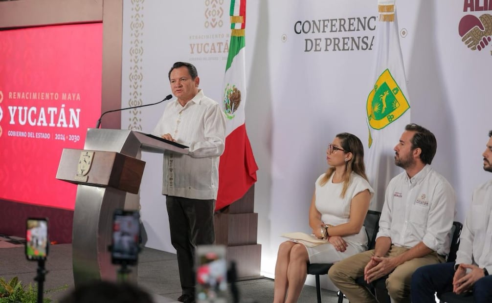 Yucatán presenta avances de proyectos estratégicos; prevé impulsar su desarrollo por 50 años.
Foto: Especial.