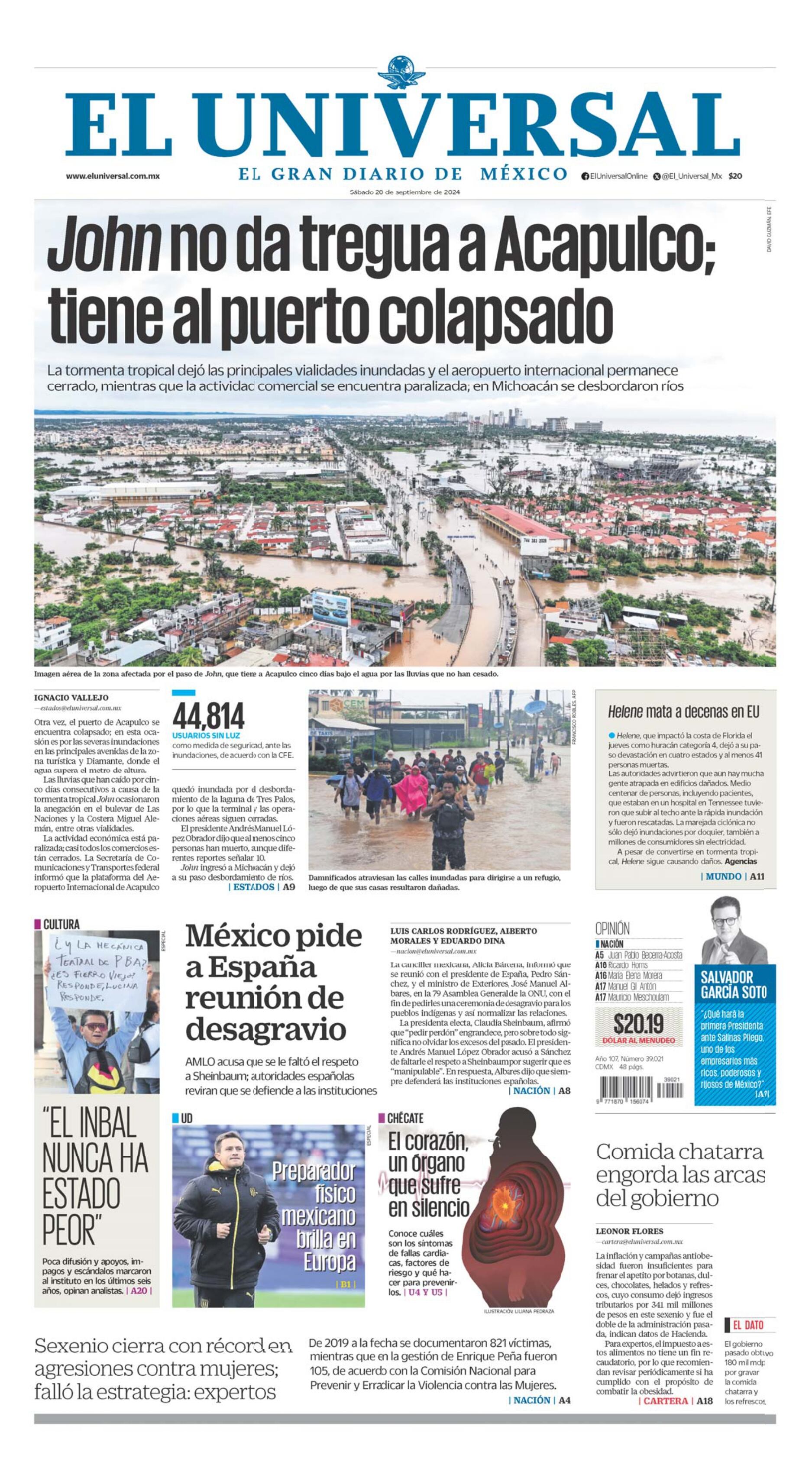 Portada impresa