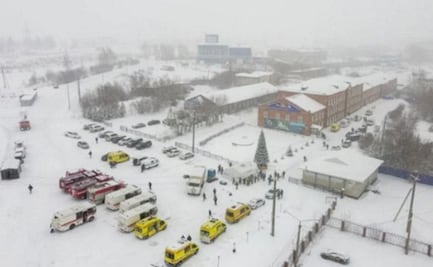 Incendio en mina de carbón deja 11 muertos y más de 40 heridos en Rusia