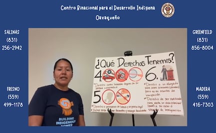 “¡Conozca sus derechos!”, la campaña en lenguas indígenas de Oaxaca para hacer frente a escuadrones de detención de migrantes en EU