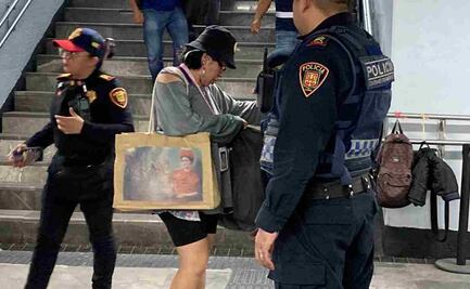Realizan operativo contra pirotecnia en el Metro 