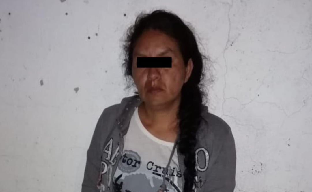 Mujer que presuntamente robó a bebé en Naucalpan. Foto: Fiscalía Edomex 