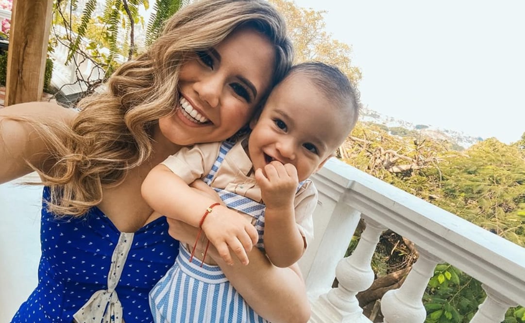 Karime Borja y su hijo Mateo antes del fatal accidente que les cambió la vida.