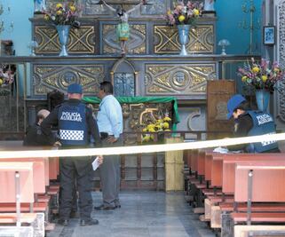 Mata a su pareja y se suicida en una iglesia de Iztapalapa